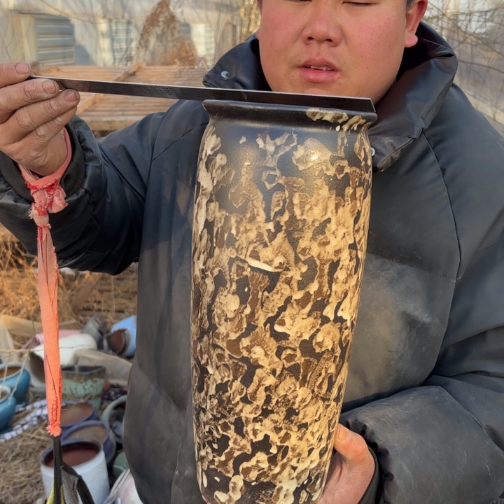 红陶口径 高度 花盆 14 35