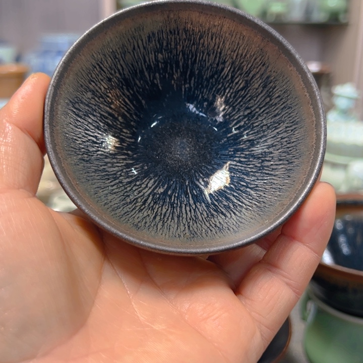 盖碗星*幻建盏完整不包邮