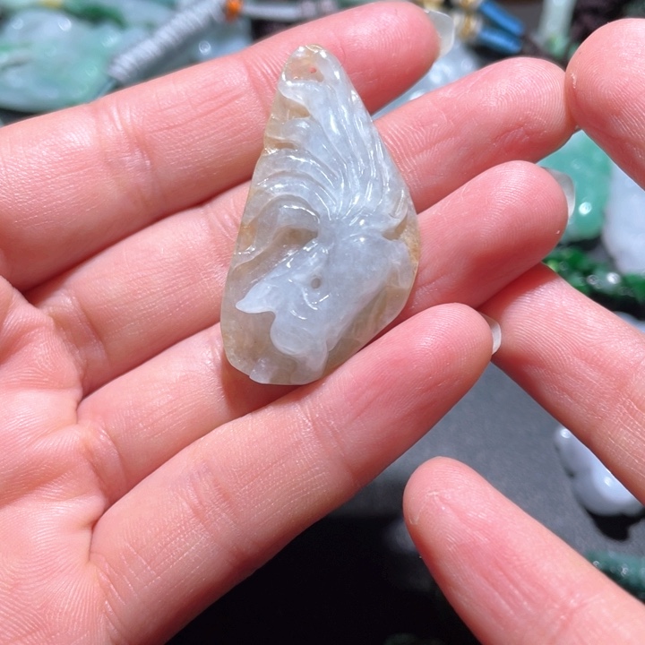 【闪购商品】翡翠颈饰未镶嵌天然翡翠