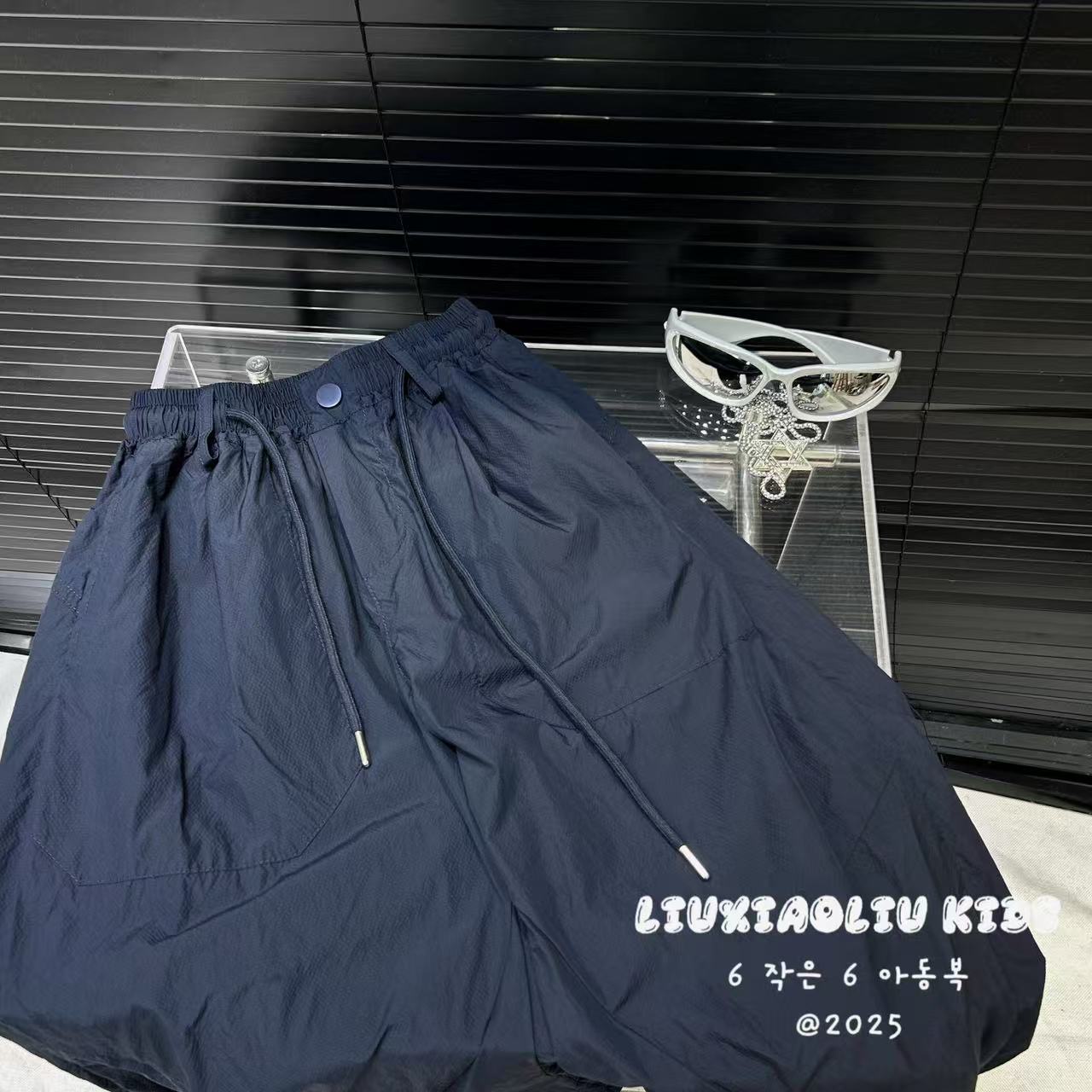 杭州六小六正版BY LIUXIAOLIU夏季儿童一裤两穿工装裤19710