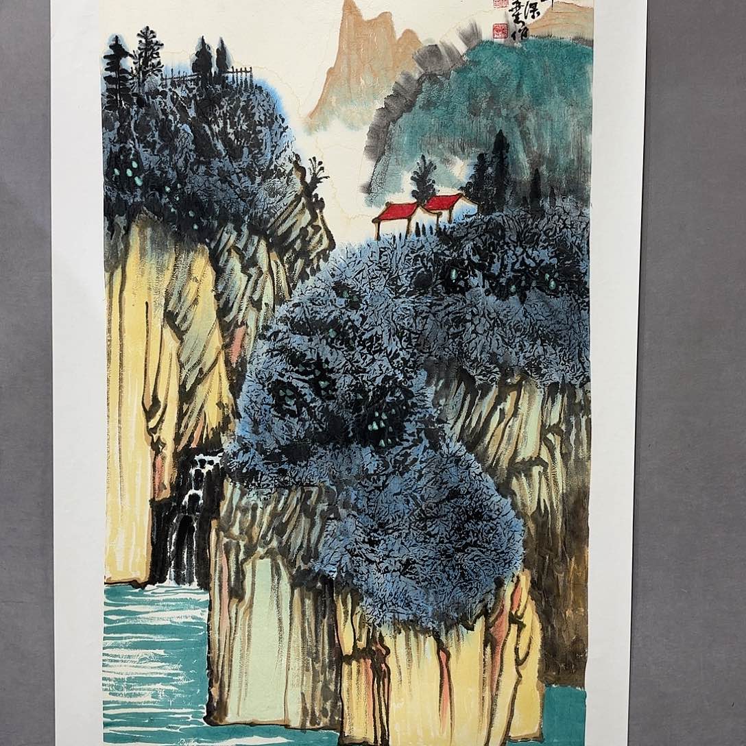 国画国画纯手绘作品请放心去藏