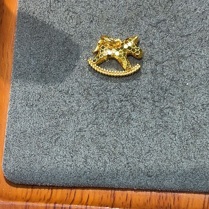 铜合金8327强保色发 1 个壹笔壹吊坠