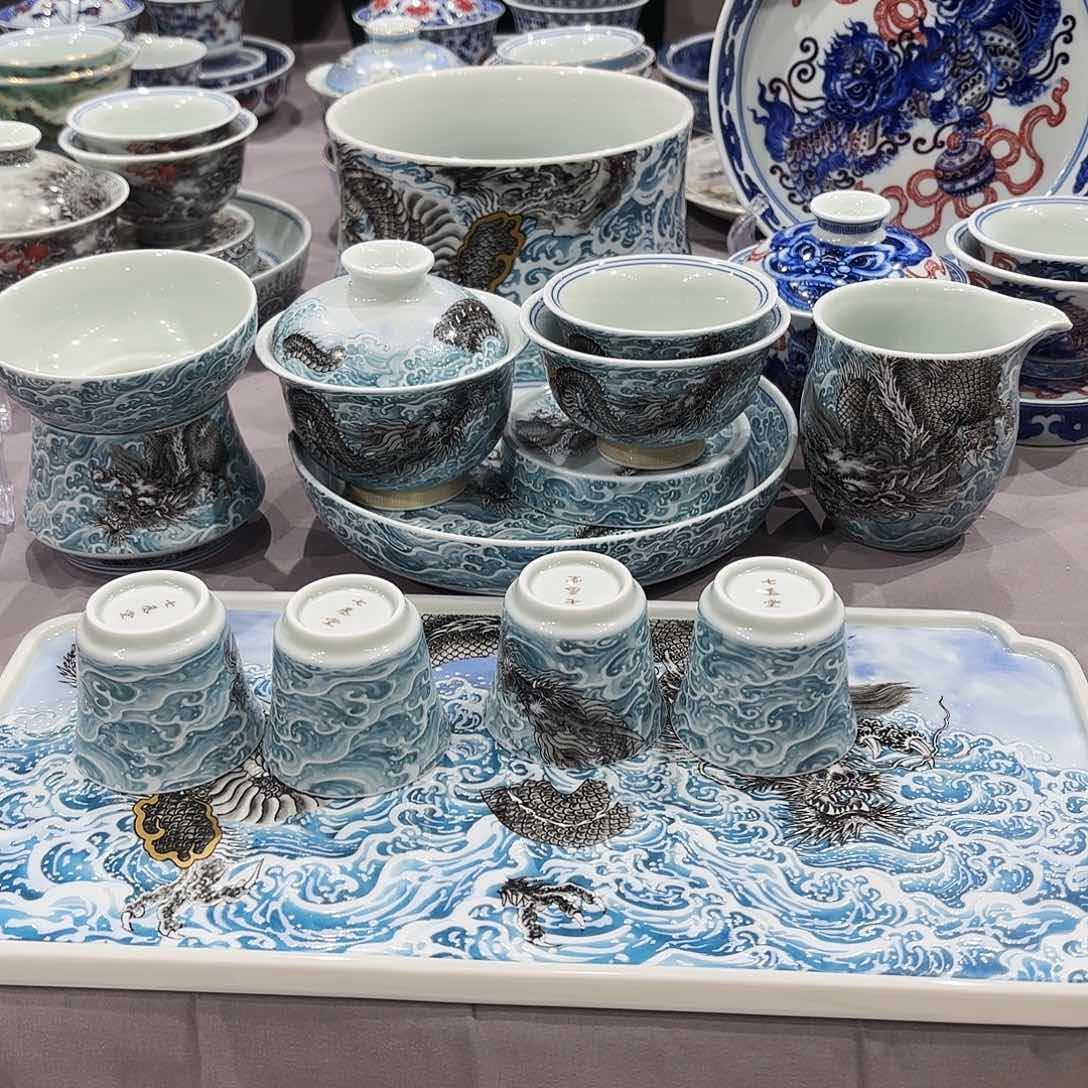 瓷片景德镇瓷器展和