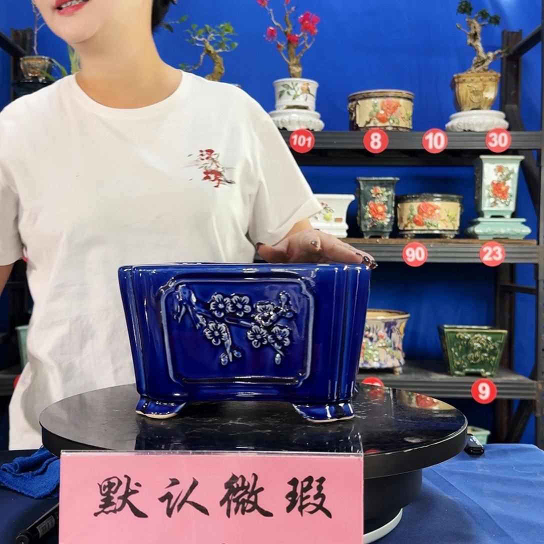 577宝蓝大瑕疵随机介意勿拍不退换外口21内深11