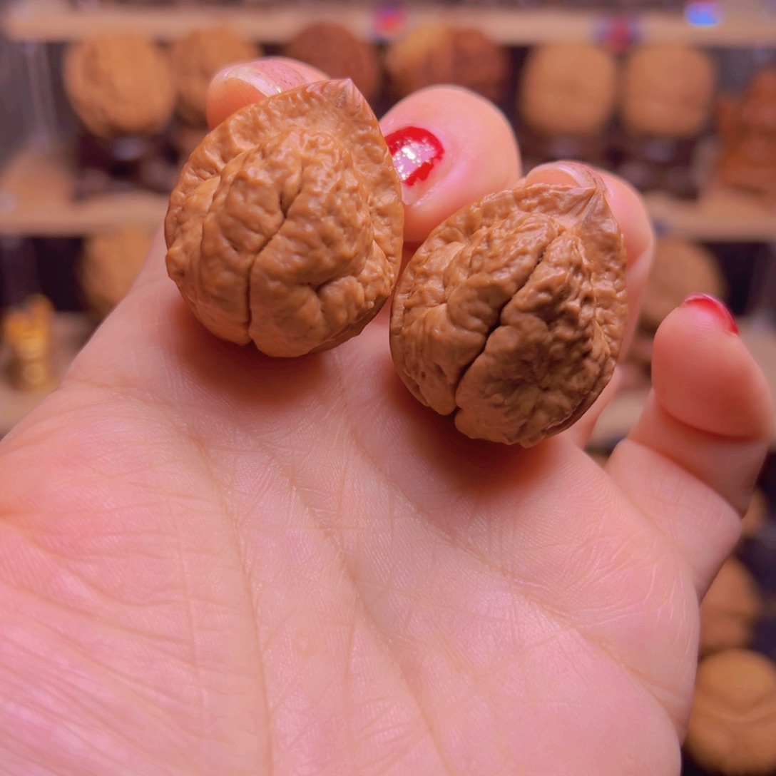 文玩核桃吊坠9w羊头蟾33尺