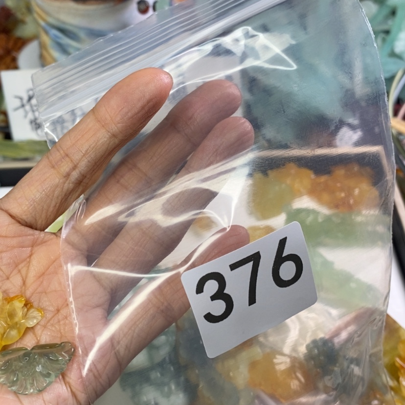 【闪购商品】岫玉发饰未镶嵌小*唆