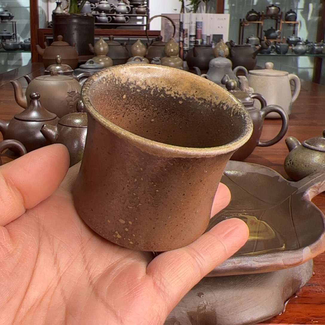 贵台龙窑柴烧茶壶A52