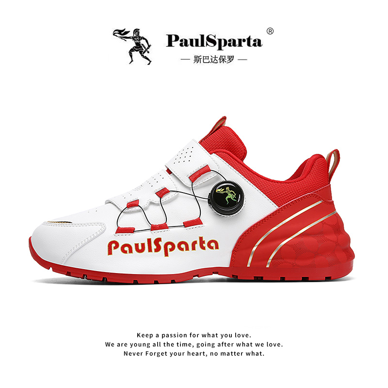 PaulSparta  斯巴达保罗高端私人订制包底鞋百搭男士运动跑车鞋