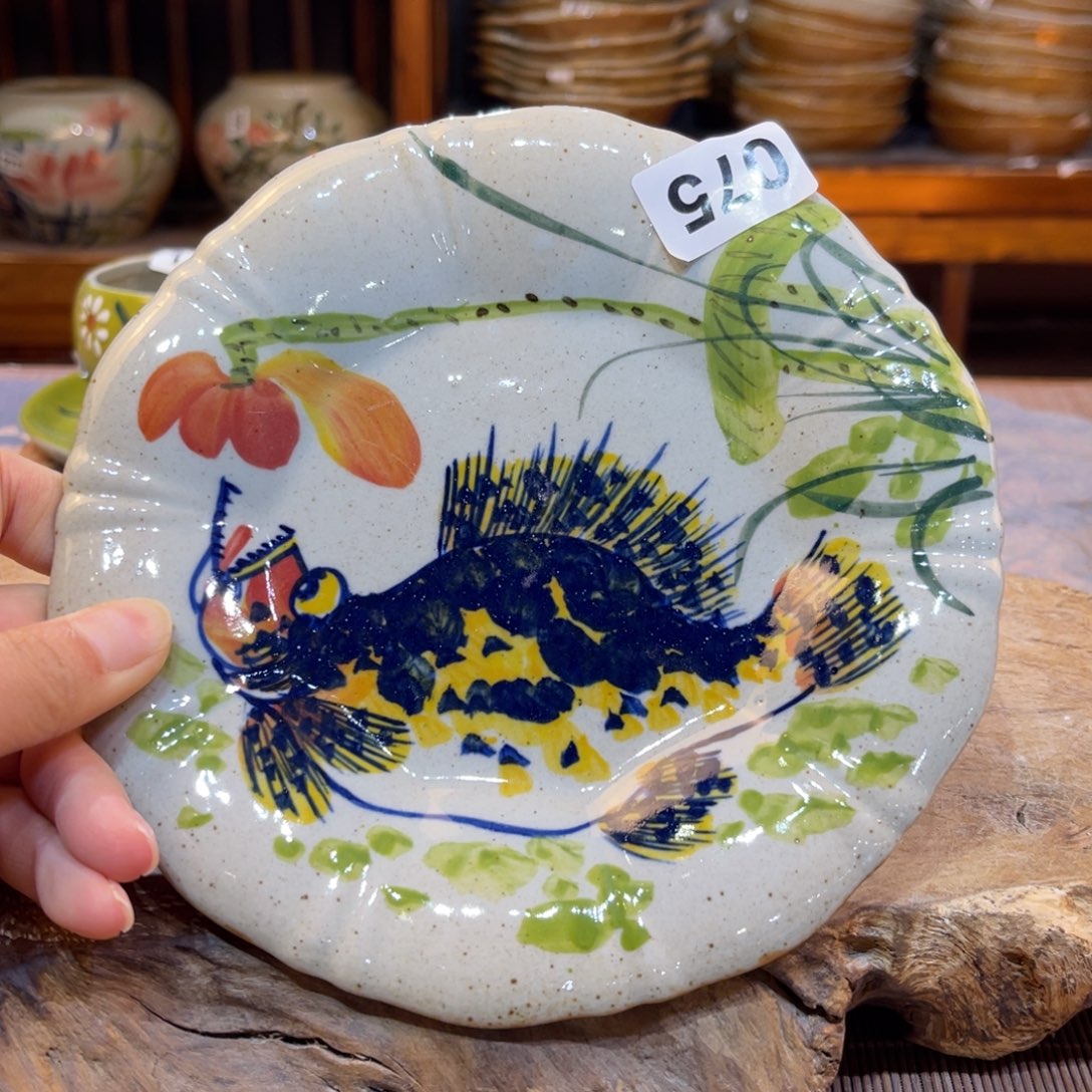摆件凹*景德镇手工制作