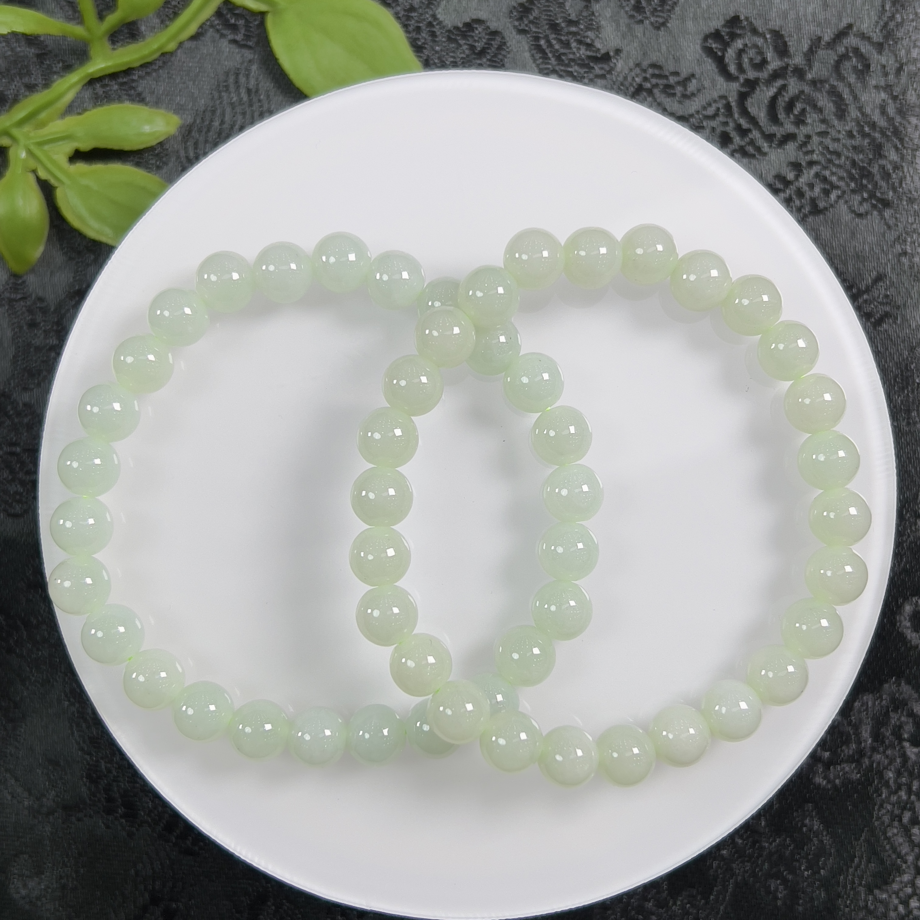 【豪哥鉴宝】K320-1253手串天然缅甸A货翡翠多样性发1件