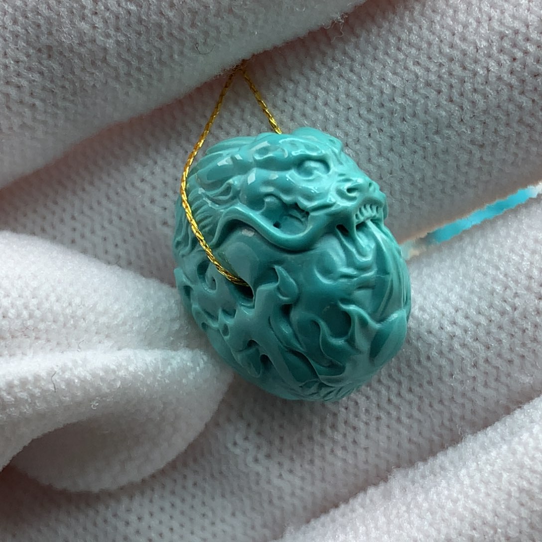 绿松石珠宝玉石未镶嵌