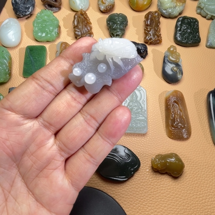 和田玉颈饰未镶嵌定制款