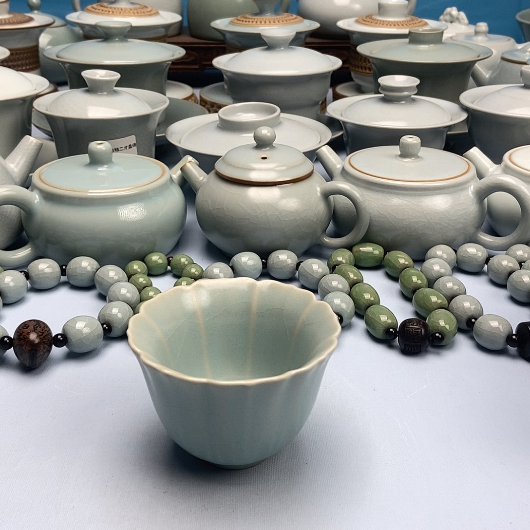 杯仿古釉八方葵了杯原矿原釉原产地