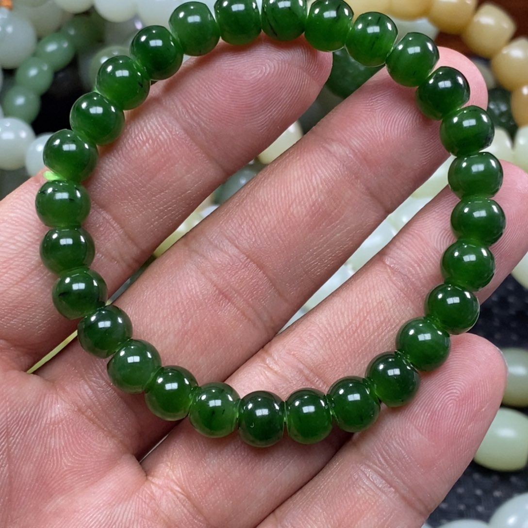 和田玉手链未镶嵌