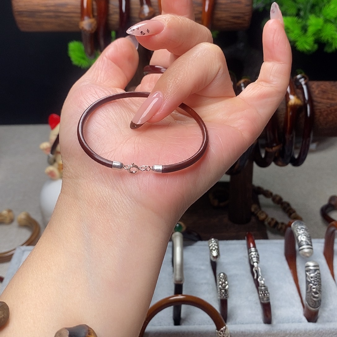 凝***宝木质非金属鸡血藤手镯