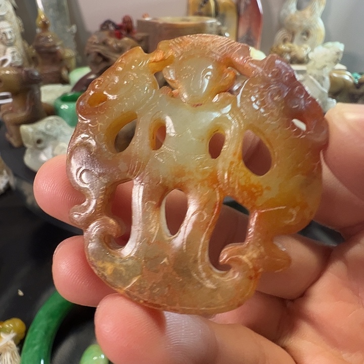 和田玉（糖玉）未镶嵌挂件