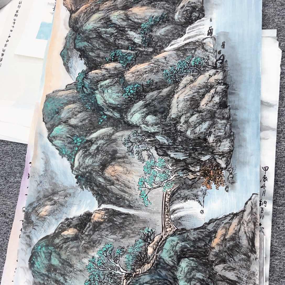 国画宁***，绘画艺术作品展1