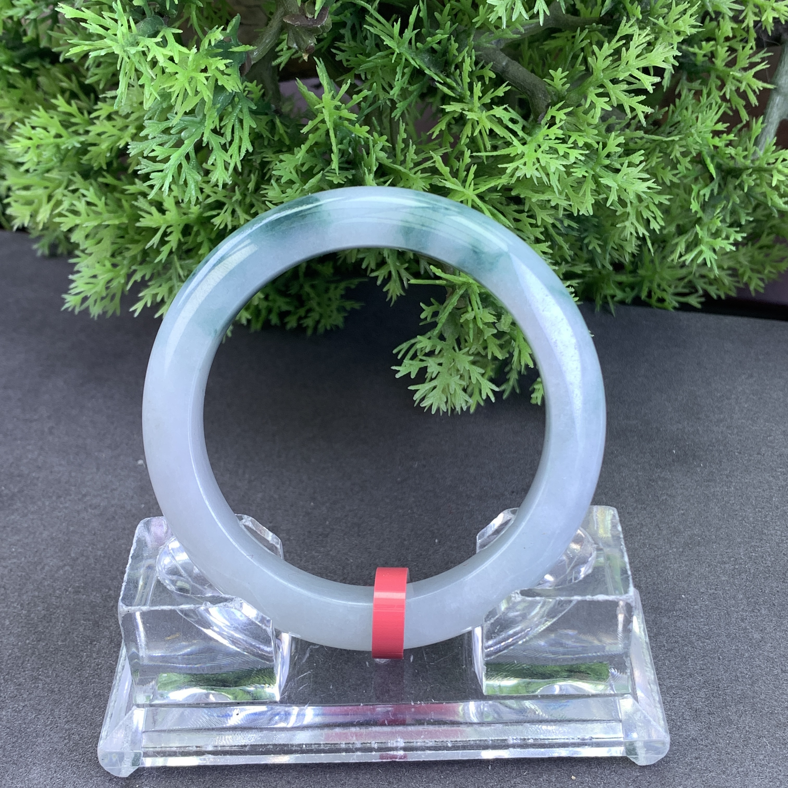 【刘思懿】天然缅甸A货翡翠手镯-E10