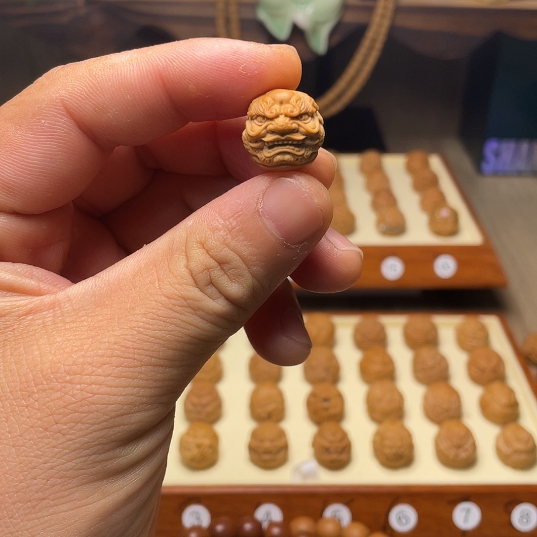 猴头核桃把件16左右猴头核桃龙僧福利款