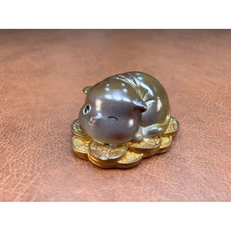 变色招财猫茶宠-4911-0104