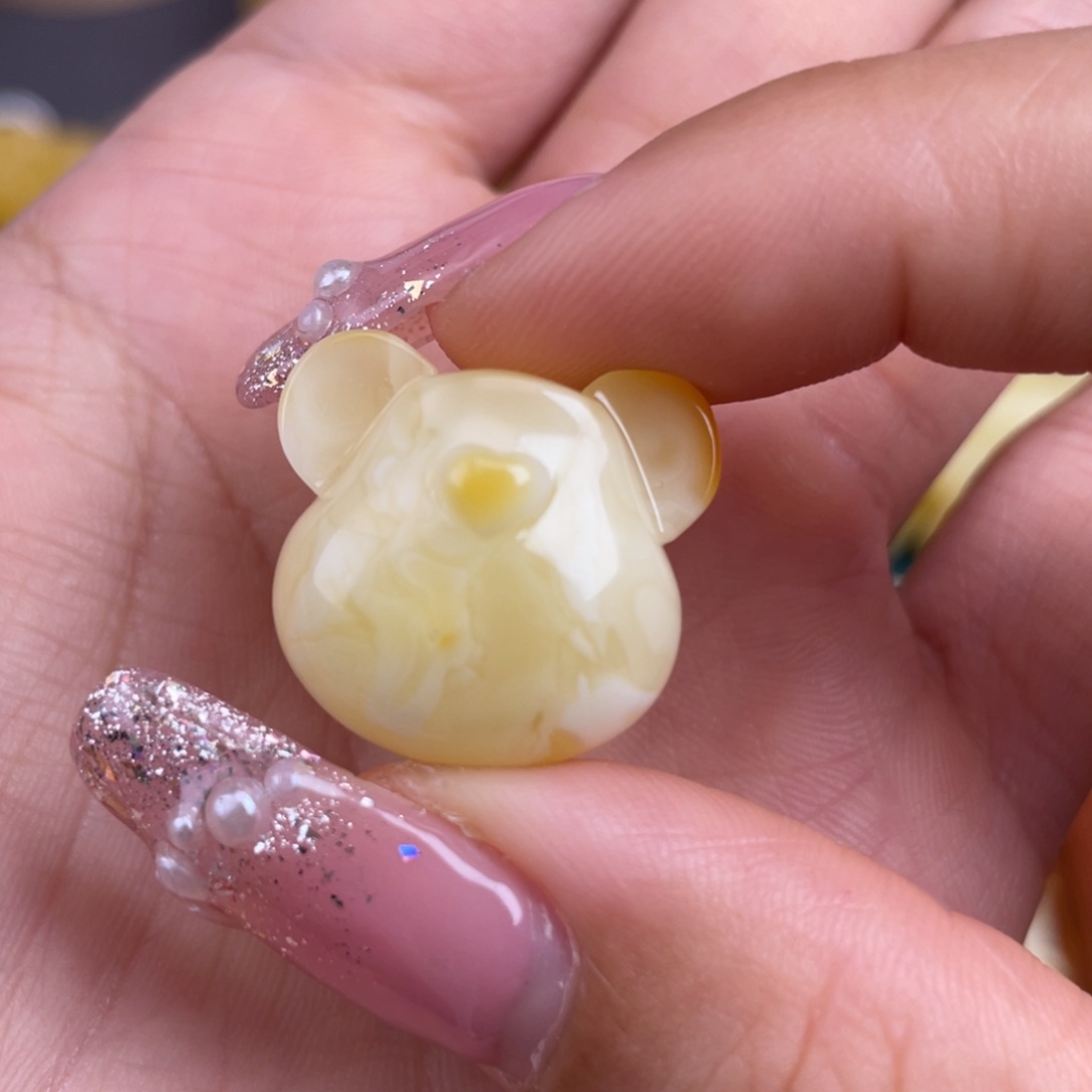 未镶嵌琥珀裸石蜜蜡