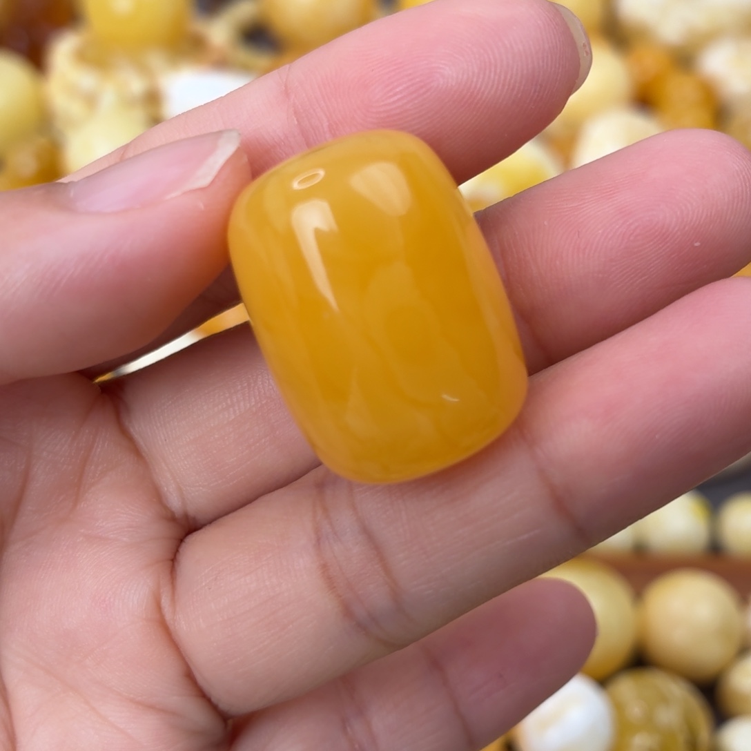 未镶嵌吊坠(不含链)琥珀桶珠