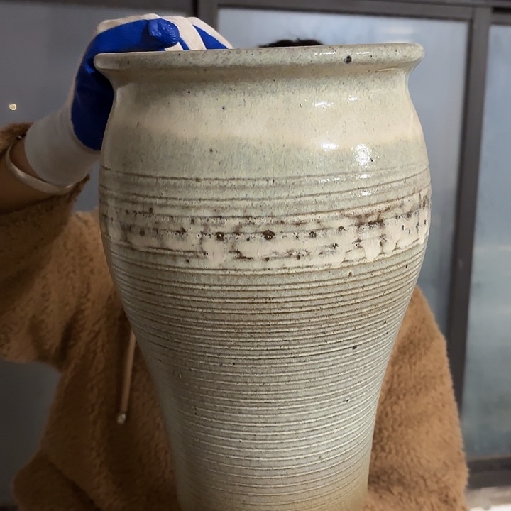 瑕疵高31口20花盆