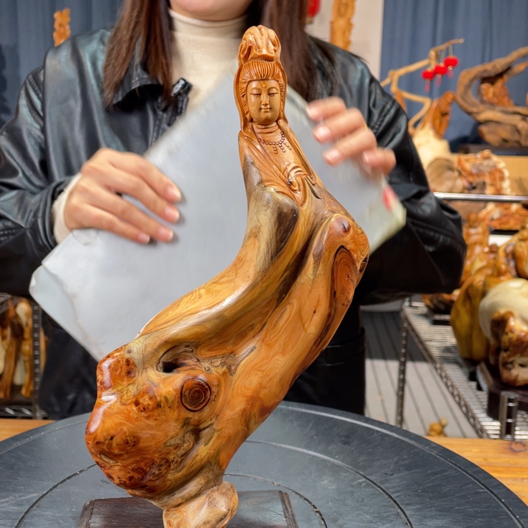 柏木（崖柏）随型摆件