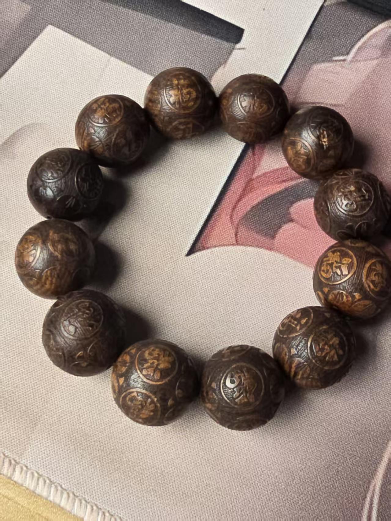 增香沉香木（玥香阁）文玩文创沉香木作手串串171