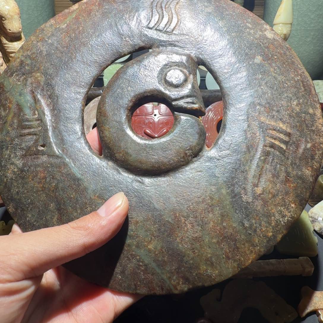 未镶嵌和田玉（糖玉）挂件豪**丈