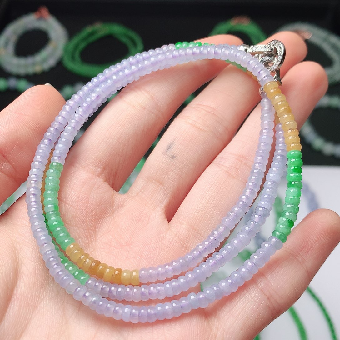 翡翠未镶嵌手链翡翠