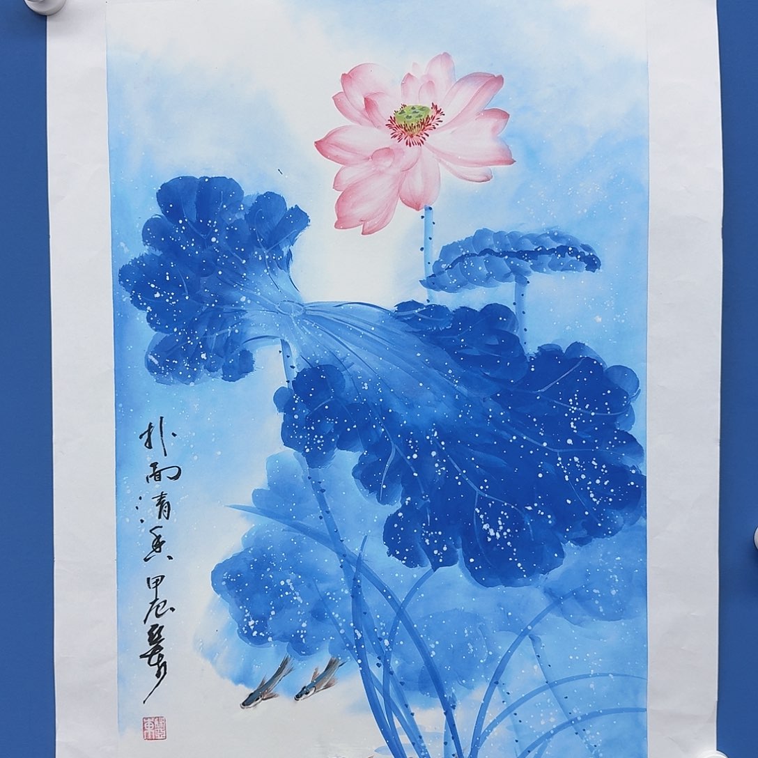 国画多次参加国内外大型