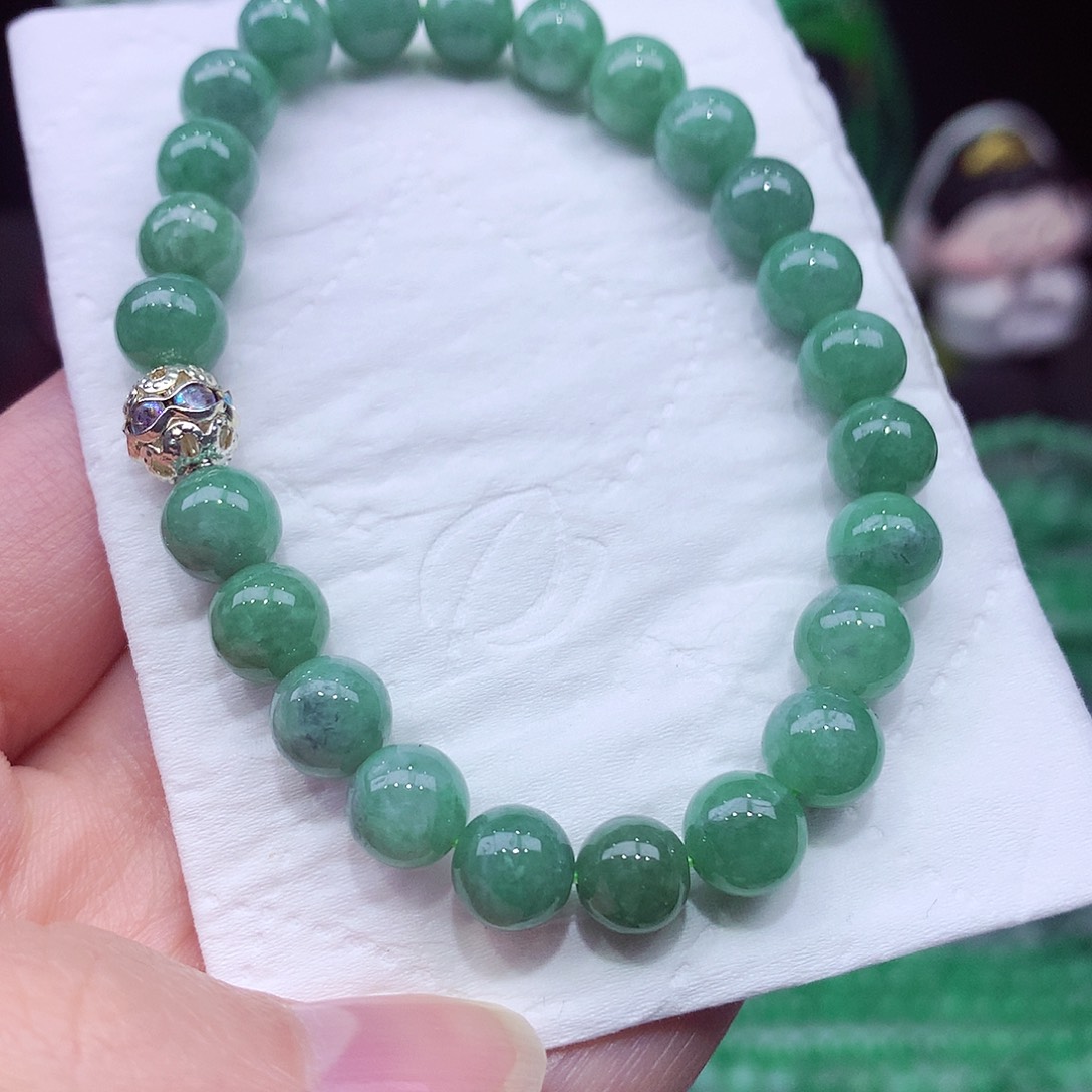 翡翠未镶嵌手链翡翠