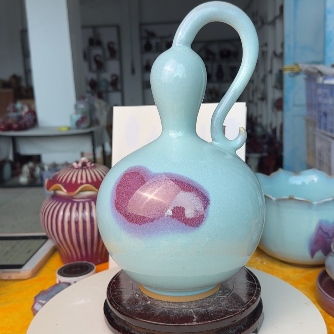 摆件郑家钧窑摆件