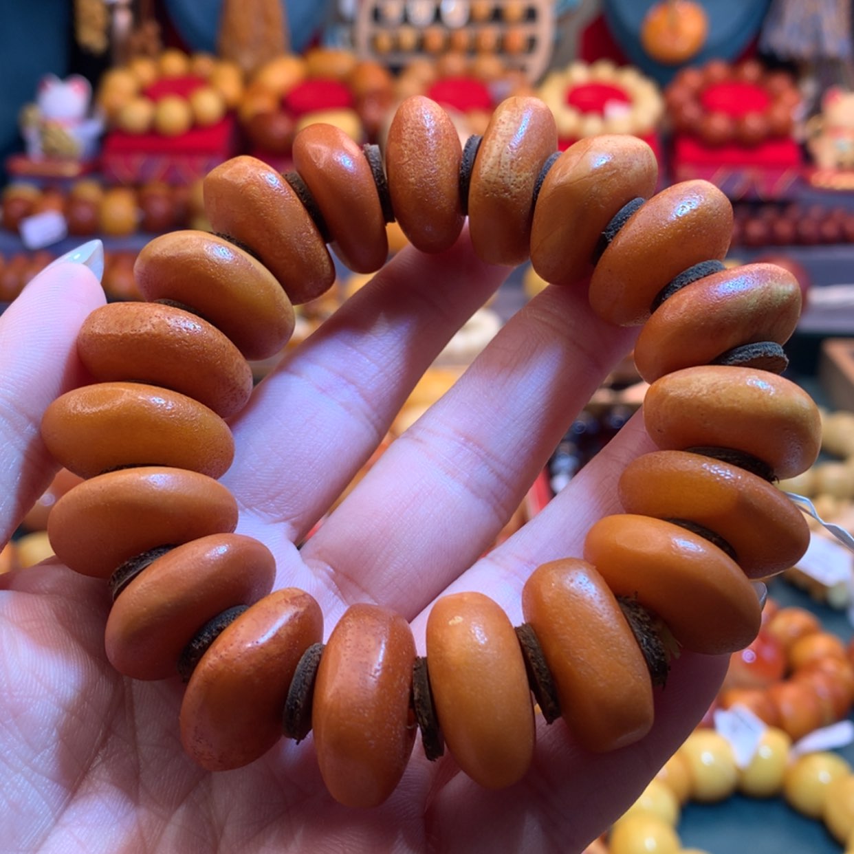 【闪购商品】蜜蜡手串未镶嵌蜜蜡手串