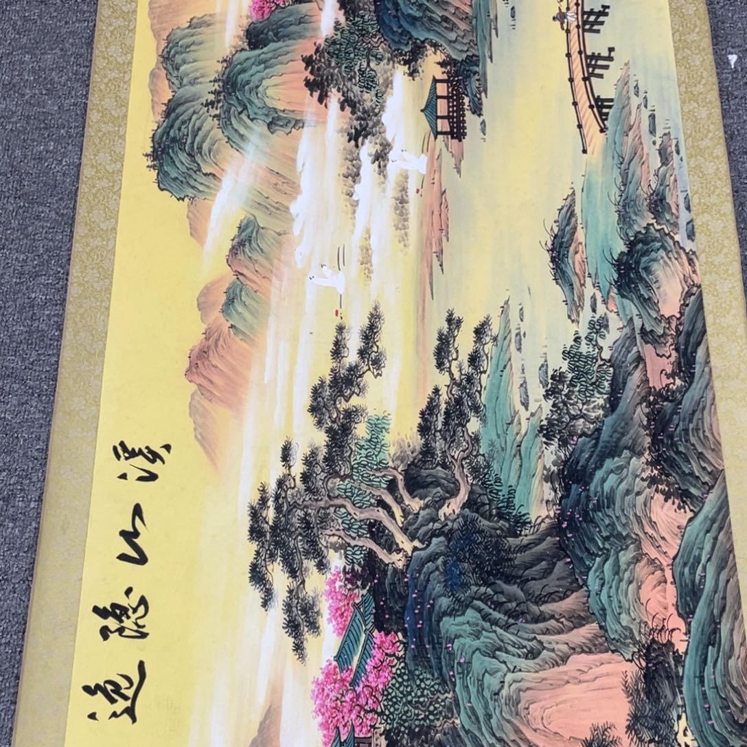 国画老师亲笔手绘作品y