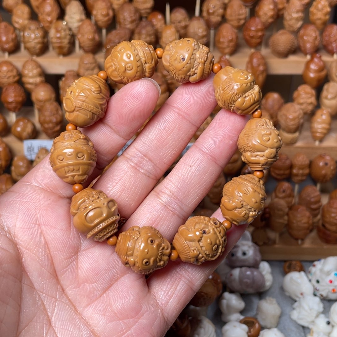 橄榄核手串/手链沙*豆拉布布