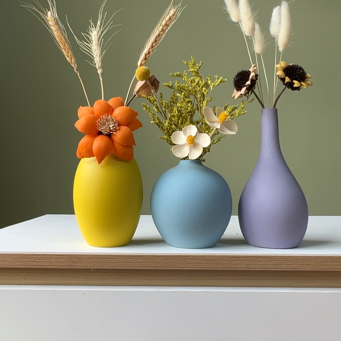 摆件花瓶带花高度20-30厘米左右