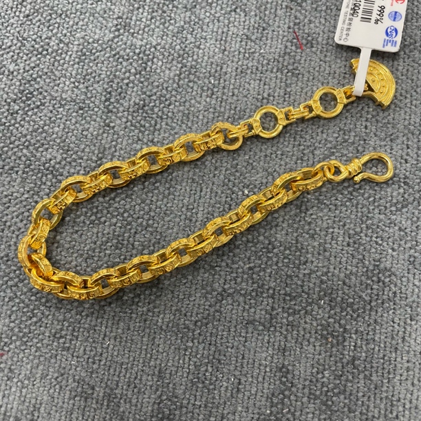 33.39克 足金999  克罗手工锤纹 下单即锁价(金条)不支持退换