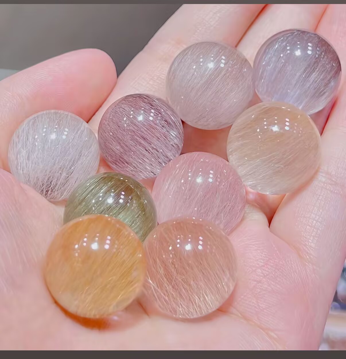 水晶DIY手工多样单珠多色