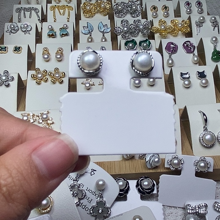 淡水珍珠耳饰银S925镶嵌