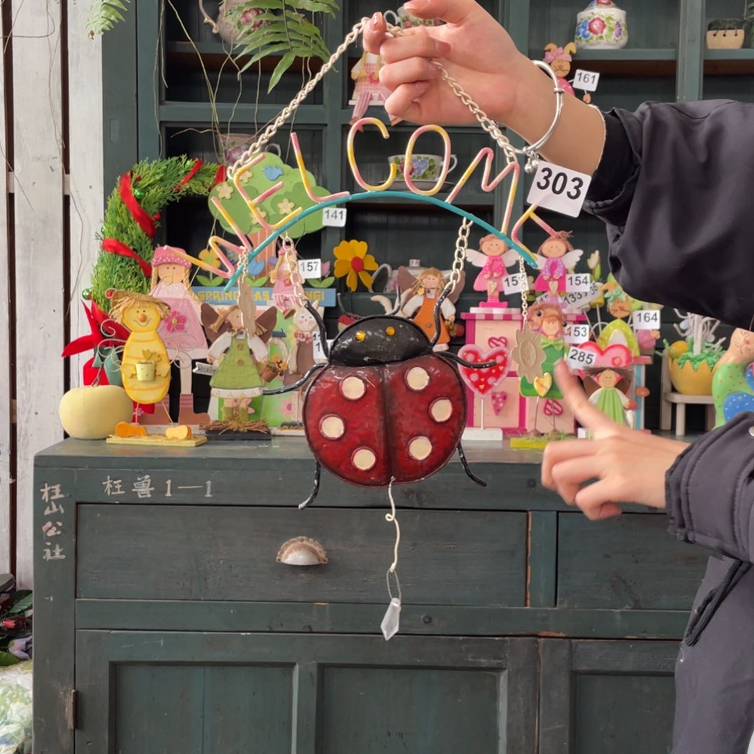 木质圣诞月福老货玩具中古风默认微瑕