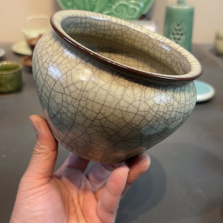 瓷片最****干龙泉青瓷福利青瓷