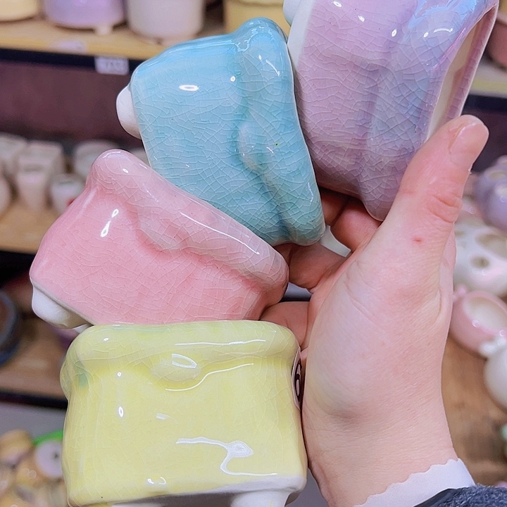 陶瓷花盆当场凑满12包邮