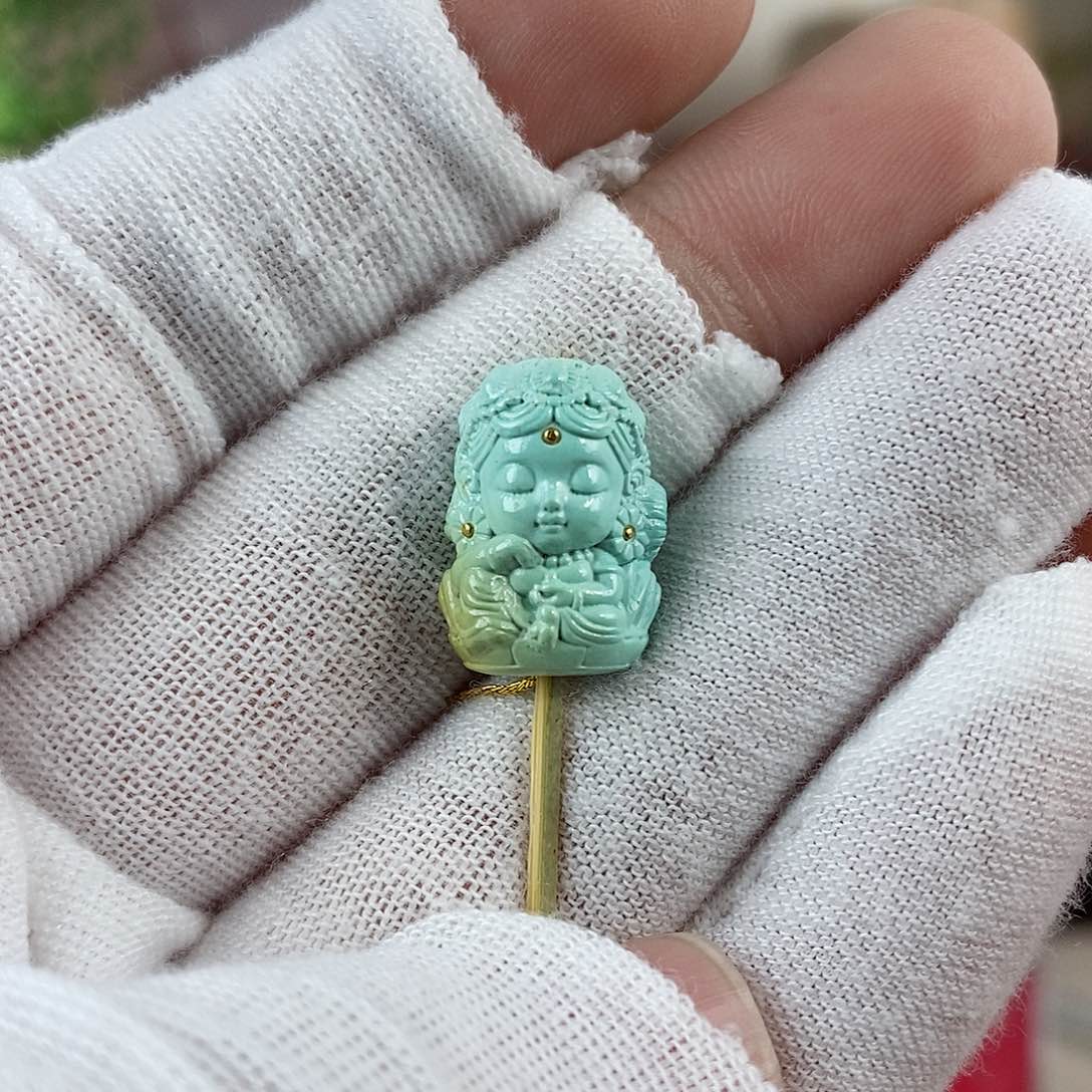 绿松石珠宝奇石未镶嵌