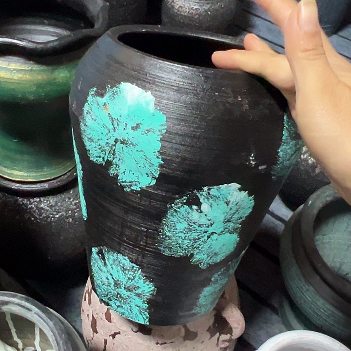 蓝色烟花高23口12默认打孔