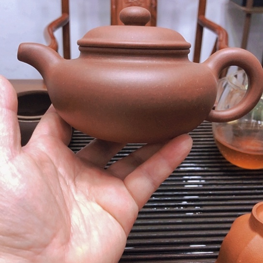 紫砂茶壶清水泥仿古
