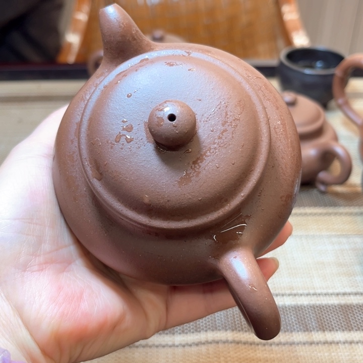茶壶紫砂微踱手工制作底槽清250 CC