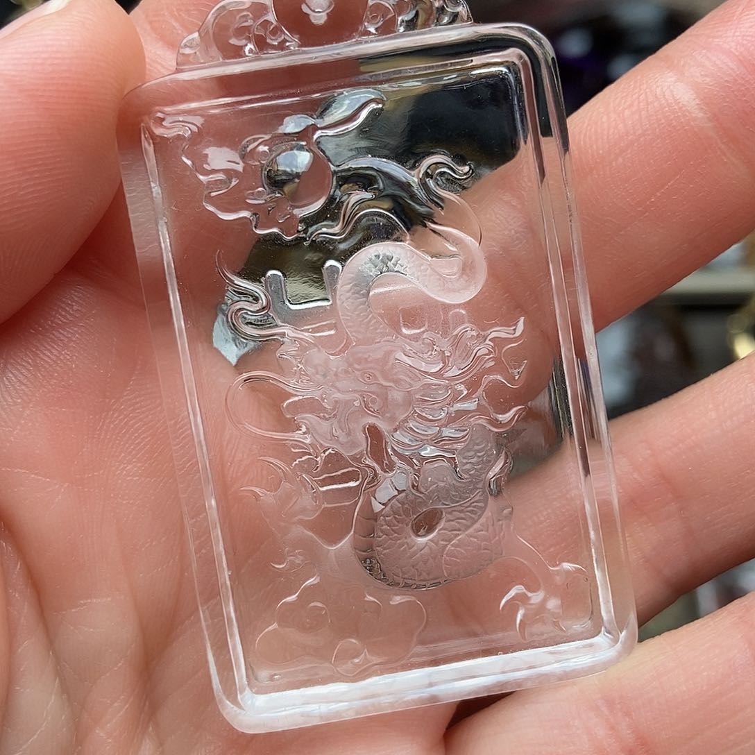 水晶天然水晶吊坠未镶嵌