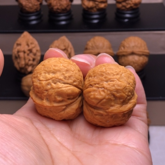 文玩核桃把件龟甲元宝蟾12